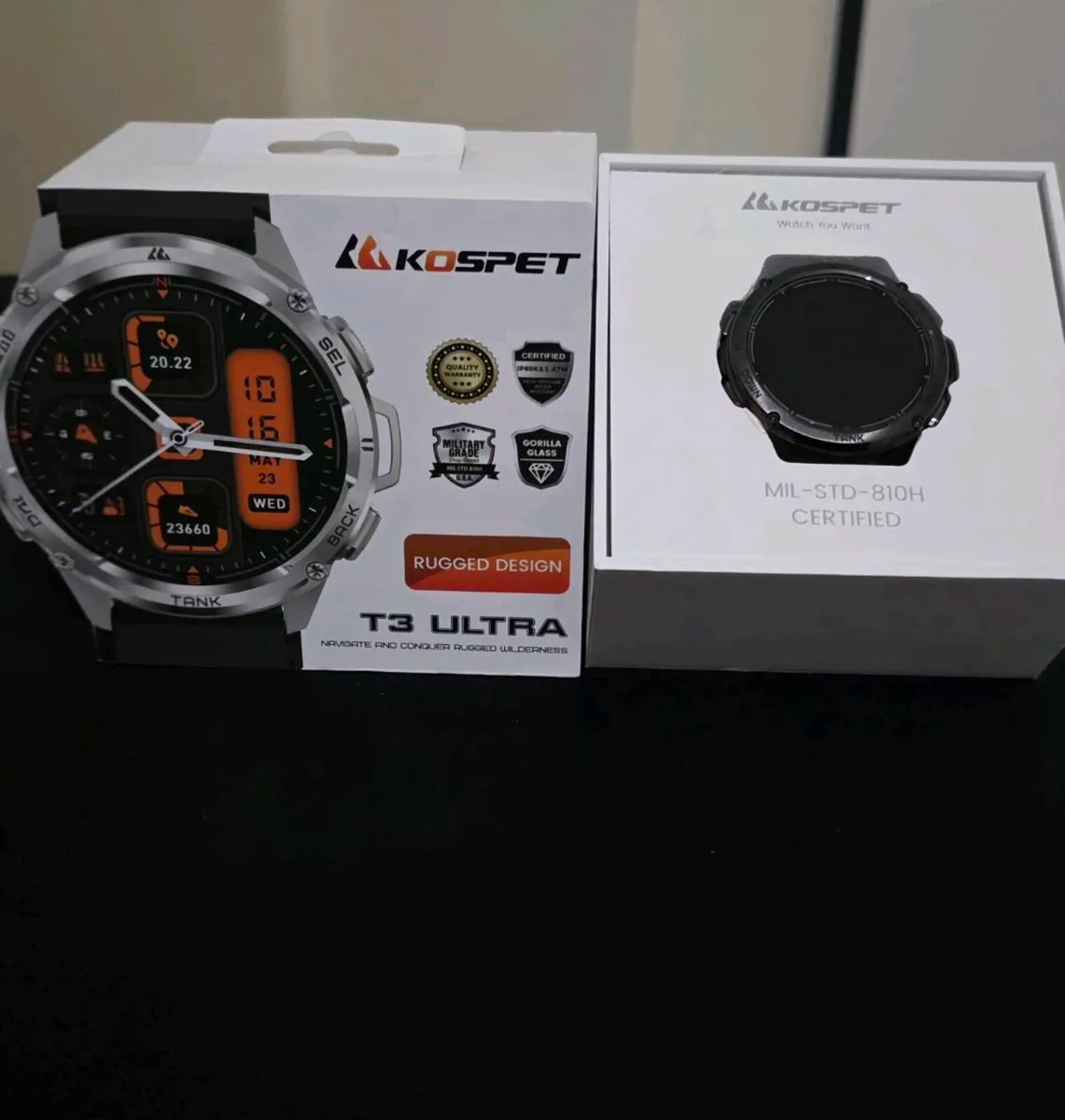 Kospet Tank T3 Ultra smart watch - Image 1
