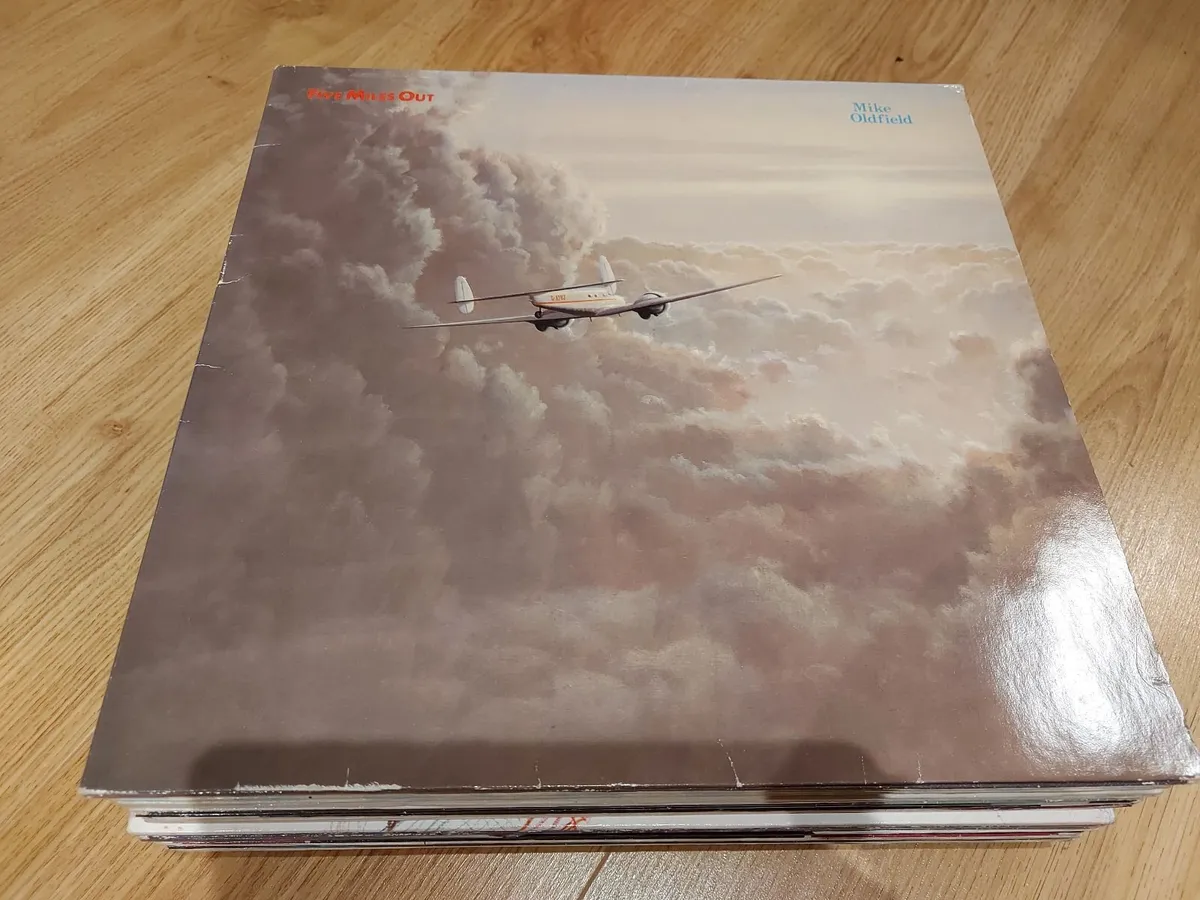 MIKE OLDFIELD - FIVE MILES OUT - VINYL RECORD LP