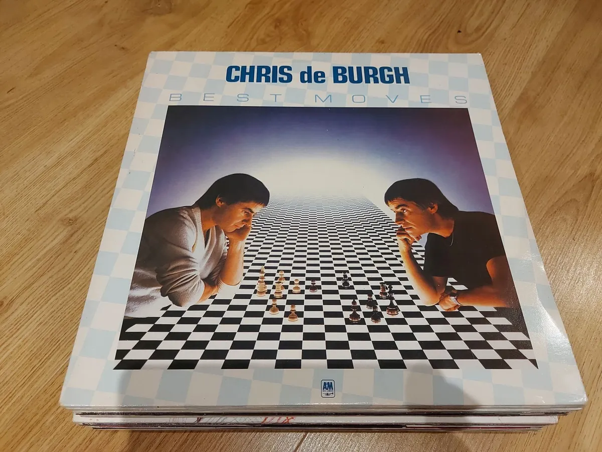 CHRIS DE BURGH - BEST MOVES - VINYL RECORD LP