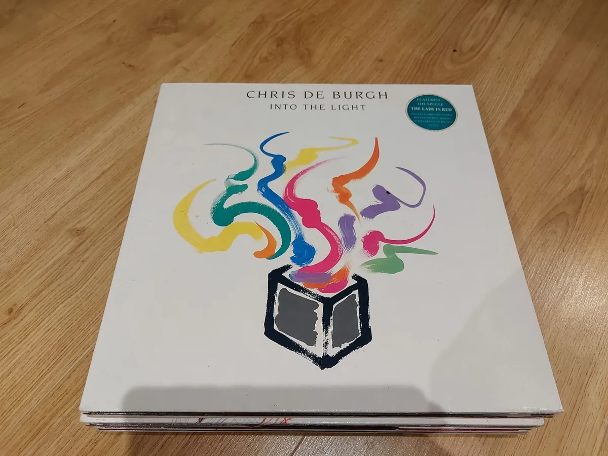 CHRIS DE BURGH - INTO THE LIGHT - VINYL RECORD LP