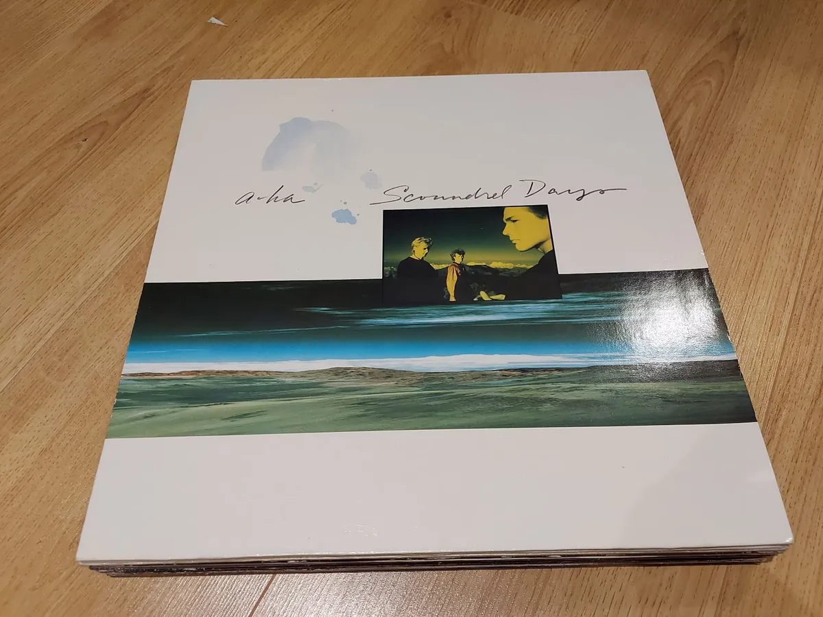A-HA - SCOUNDREL DAYS - VINYL RECORD LP