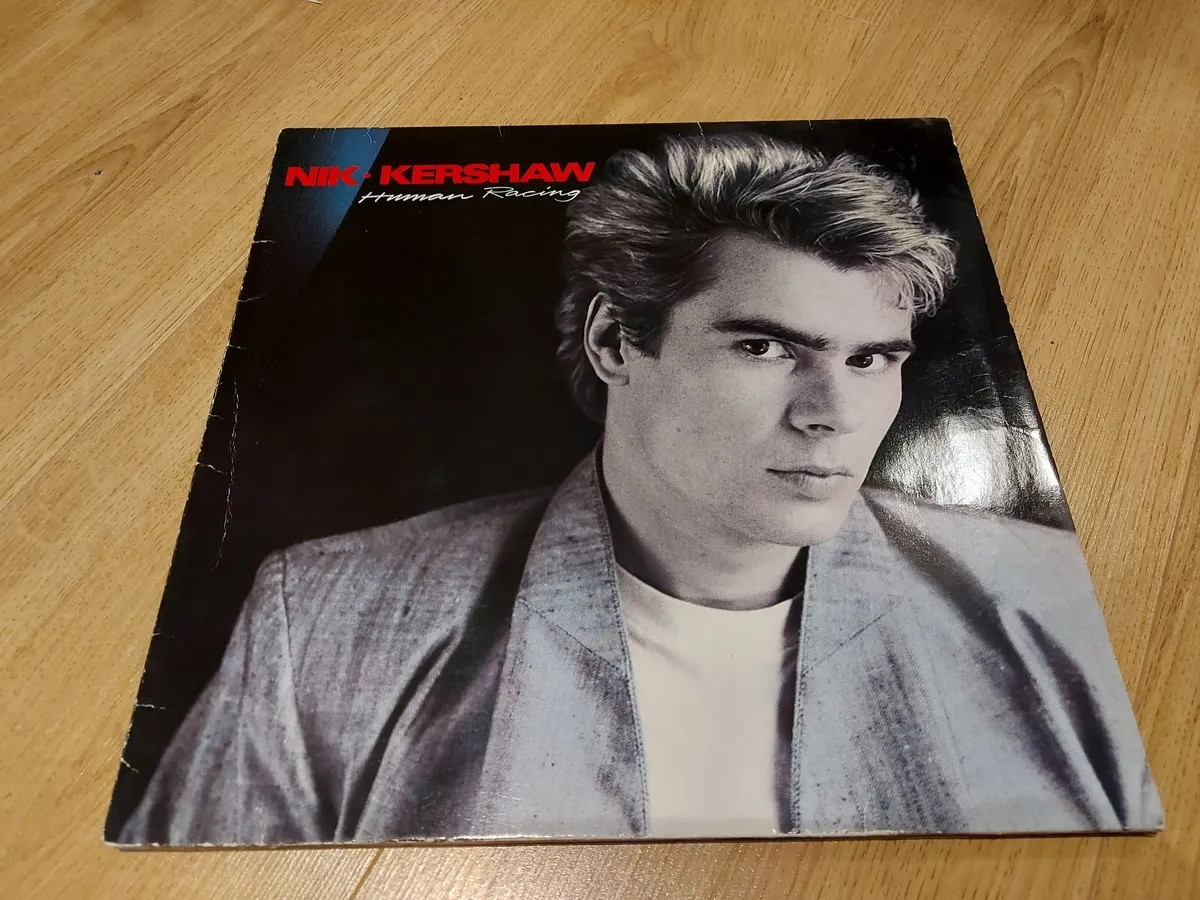 NIK KERSHAW - HUMAN RACING - VINYL RECORD LP