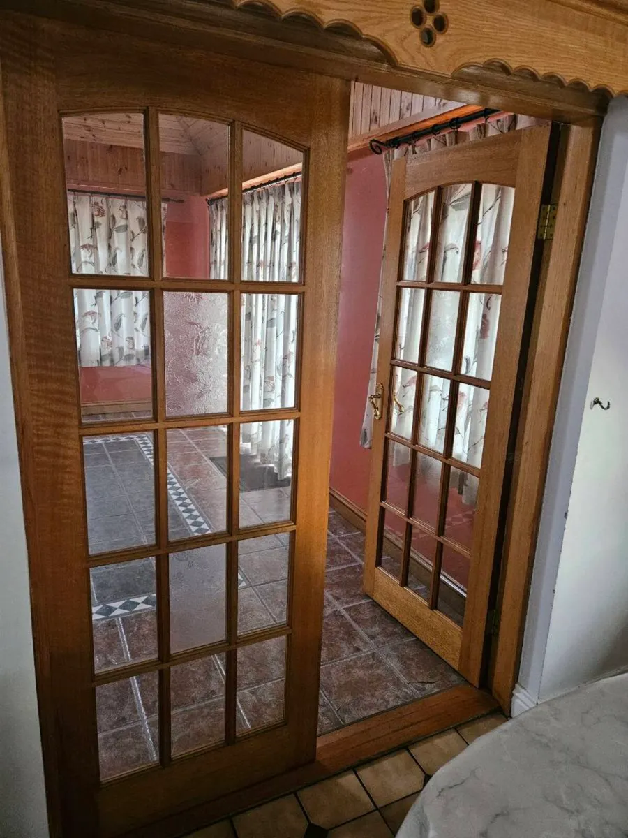 Internal glazed french doors - Image 3