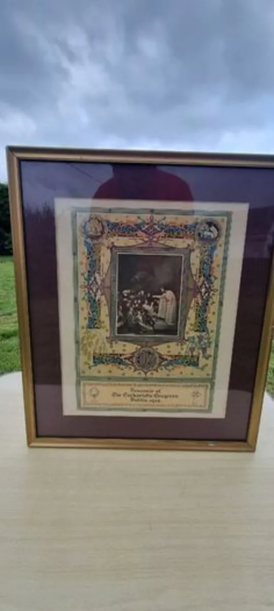 Vintage picture -Souvenir of the Christian Congres - Image 2