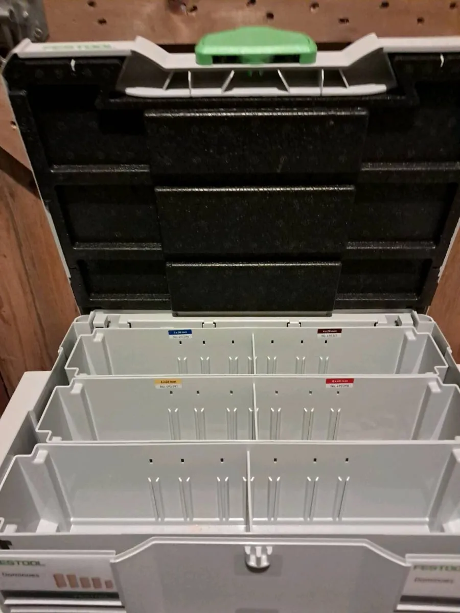 Festool Systainer. Domino organiser. - Image 2