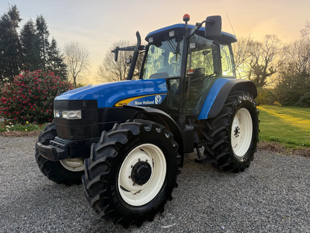 2006 New Holland TM120 R/C 8500 hours! €34950 - Image 3