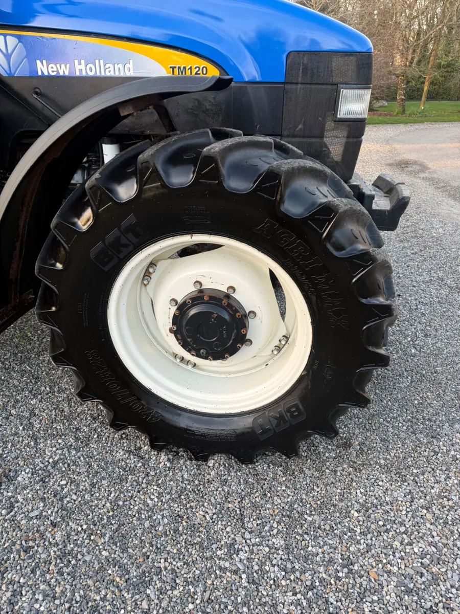 2006 New Holland TM120 R/C 8500 hours! €34950 - Image 4