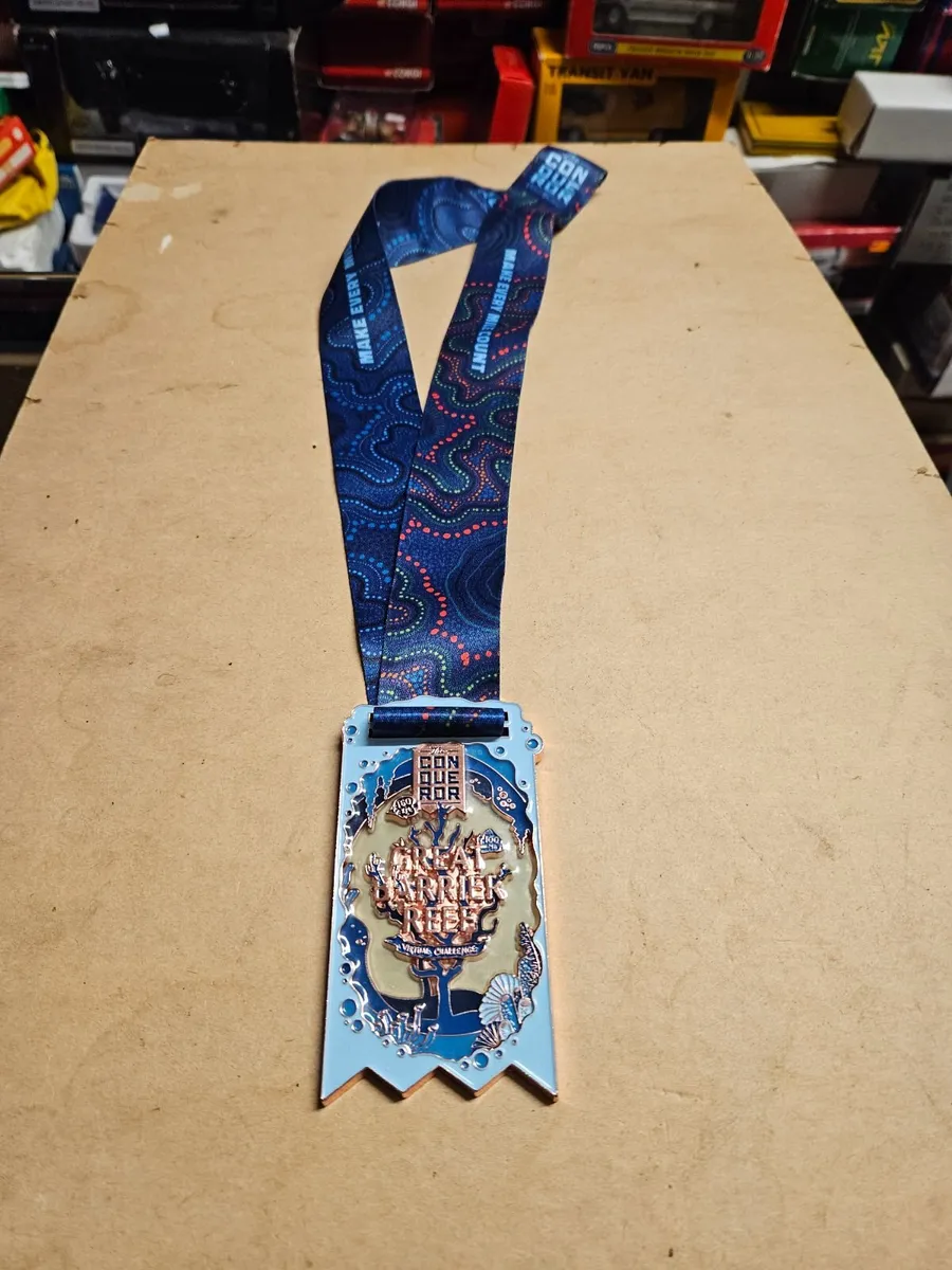 Conqueror Great Barrier Virtual Challenge Medal - Image 2