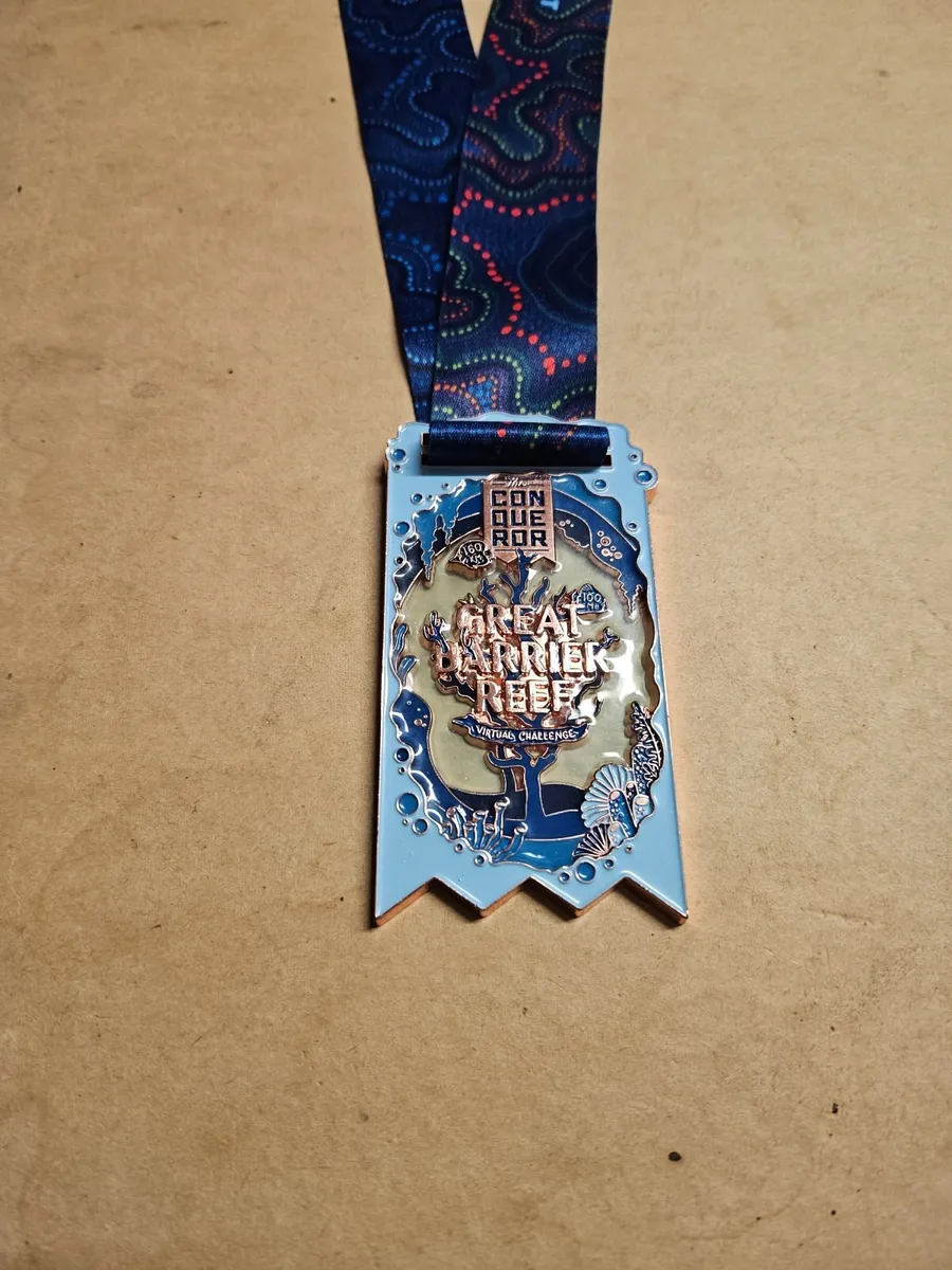 Conqueror Great Barrier Virtual Challenge Medal - Image 1