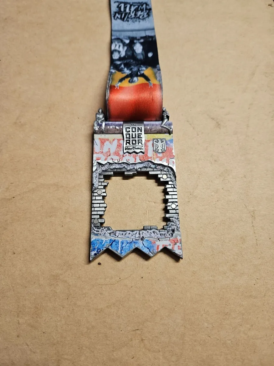Conqueror Berlin Wall Virtual Challenge Medal - Image 2