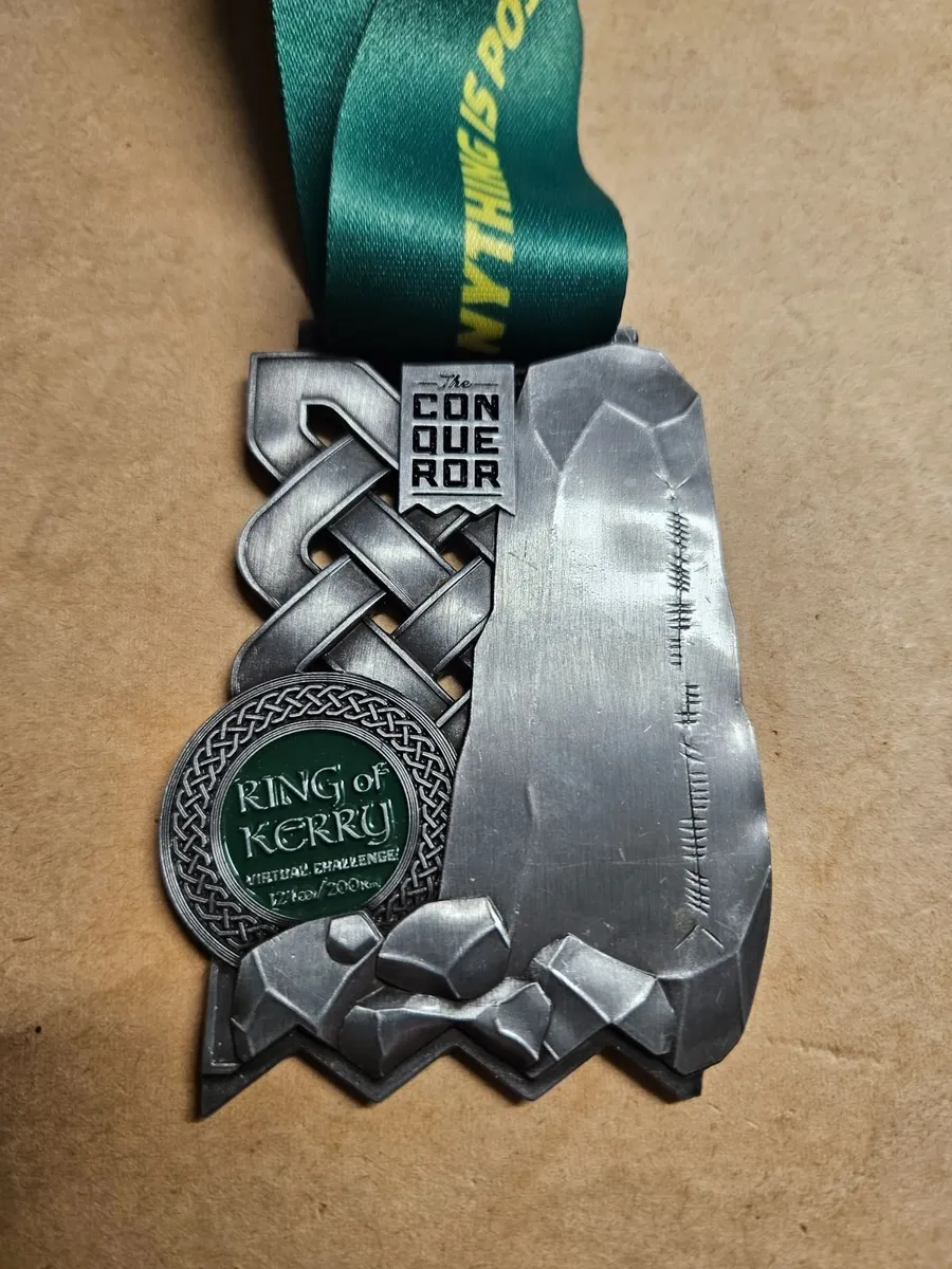 Conqueror Ring Of Kerry Virtual Challenge Medal - Image 2