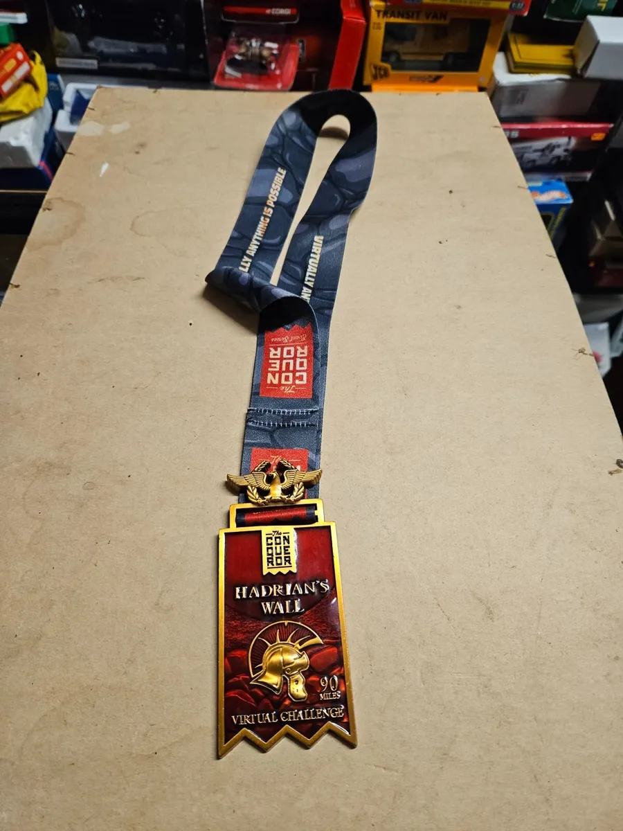 Conqueror Hadrians Wall Virtual Challenge Medal - Image 2