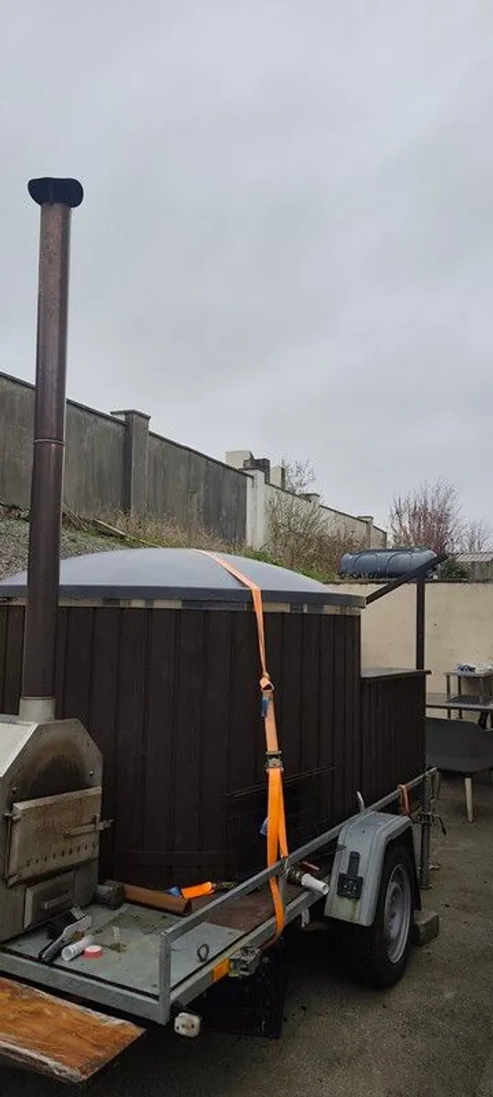 Wood-Fired Hot Tub for Sale - Image 1