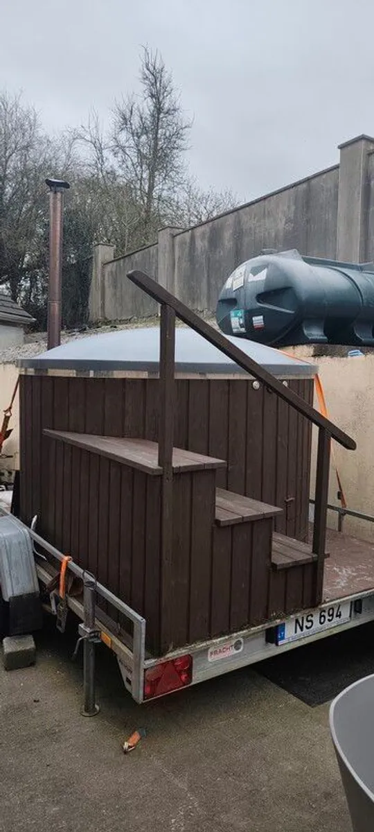 Wood-Fired Hot Tub for Sale - Image 2