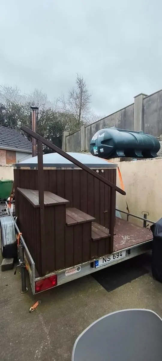 Wood-Fired Hot Tub for Sale - Image 4