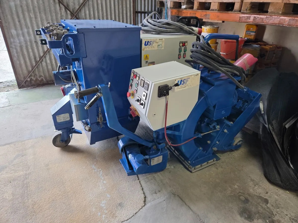 Blastrac shotblaster - Image 1