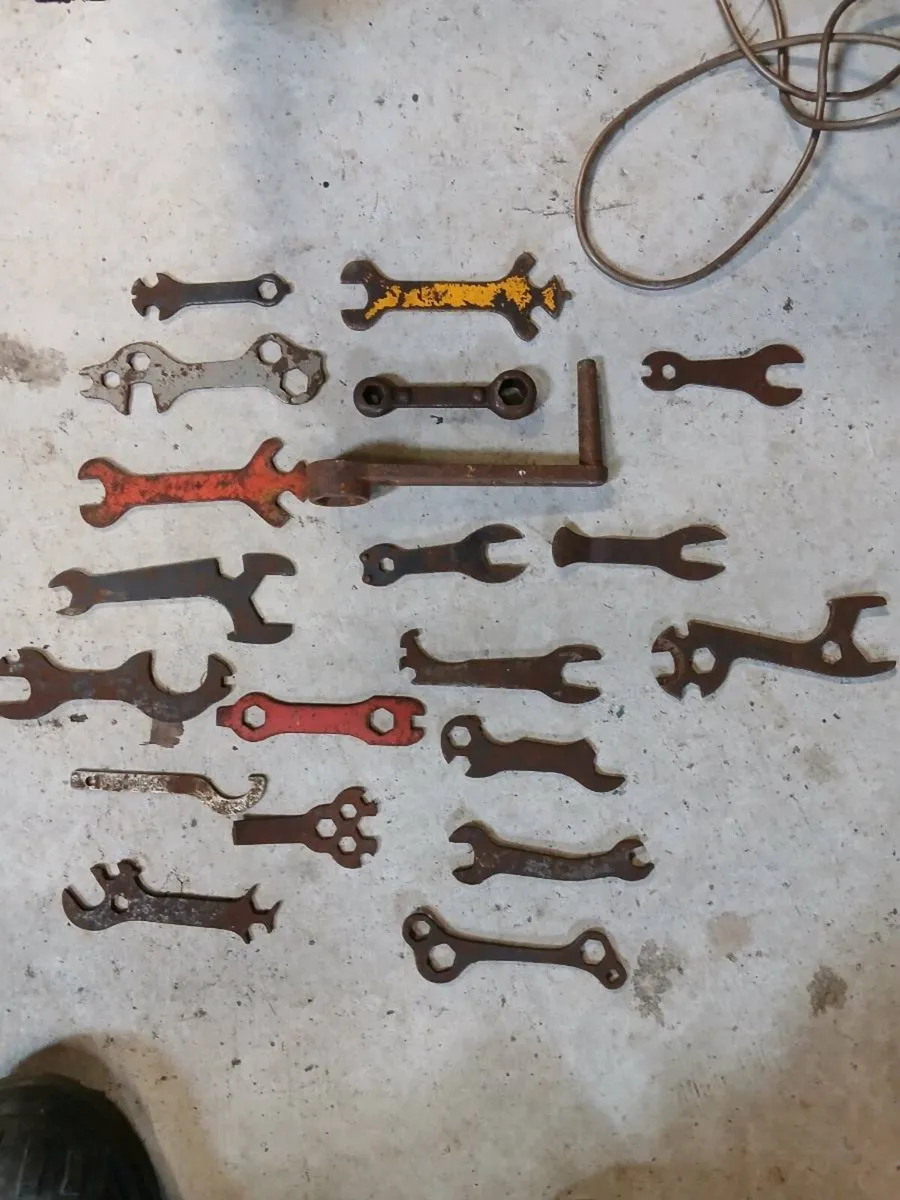 Vintage bicycle spanners