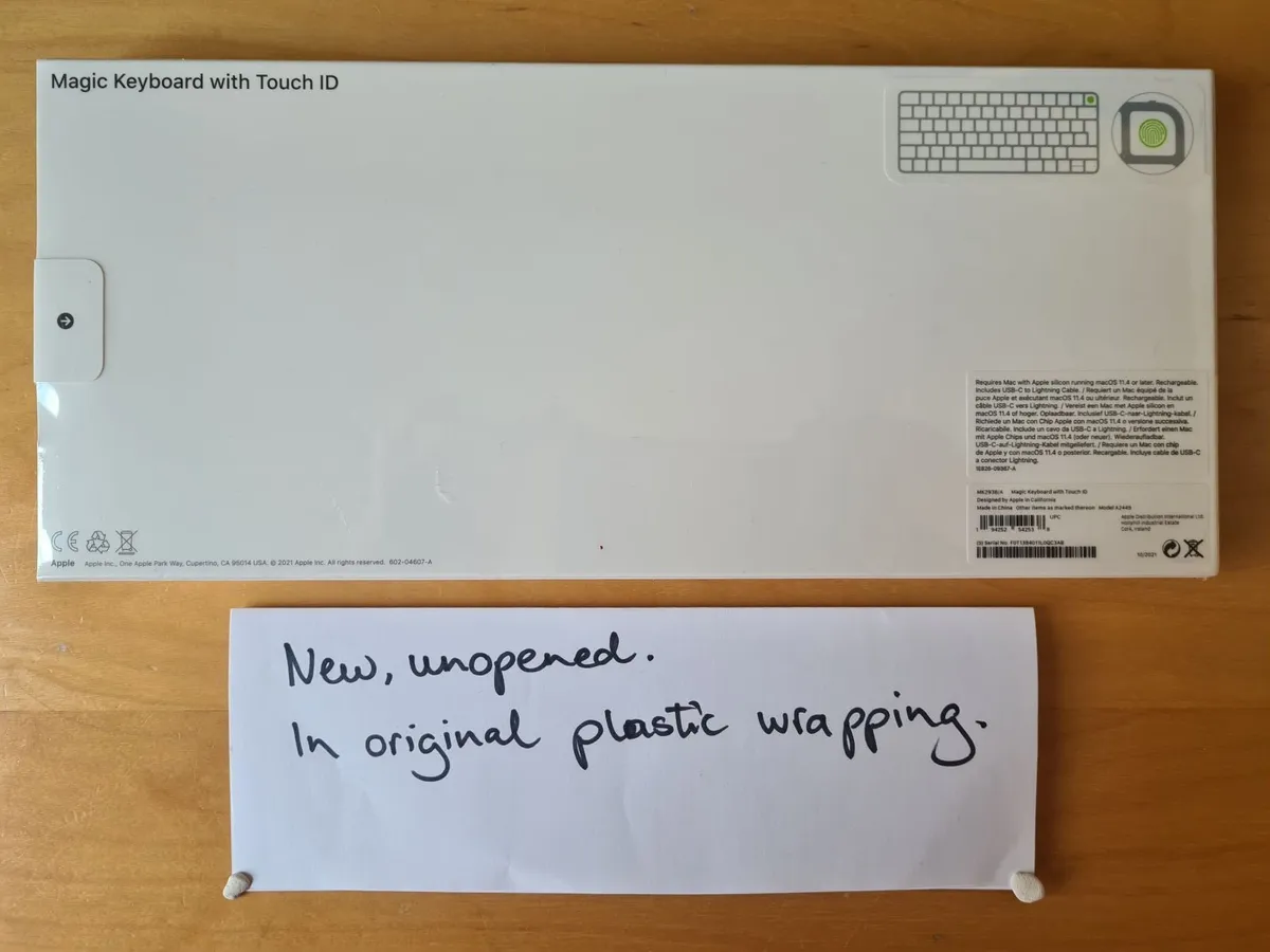 NEW Touch ID Apple Magic Keyboard - POST possible - Image 2