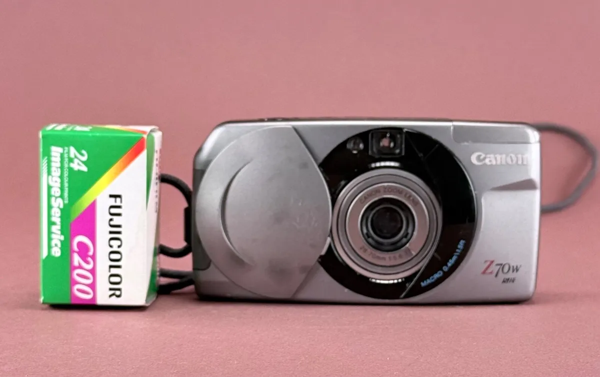 Canon Sure Shot Z70W point and shoot film camera - Image 1
