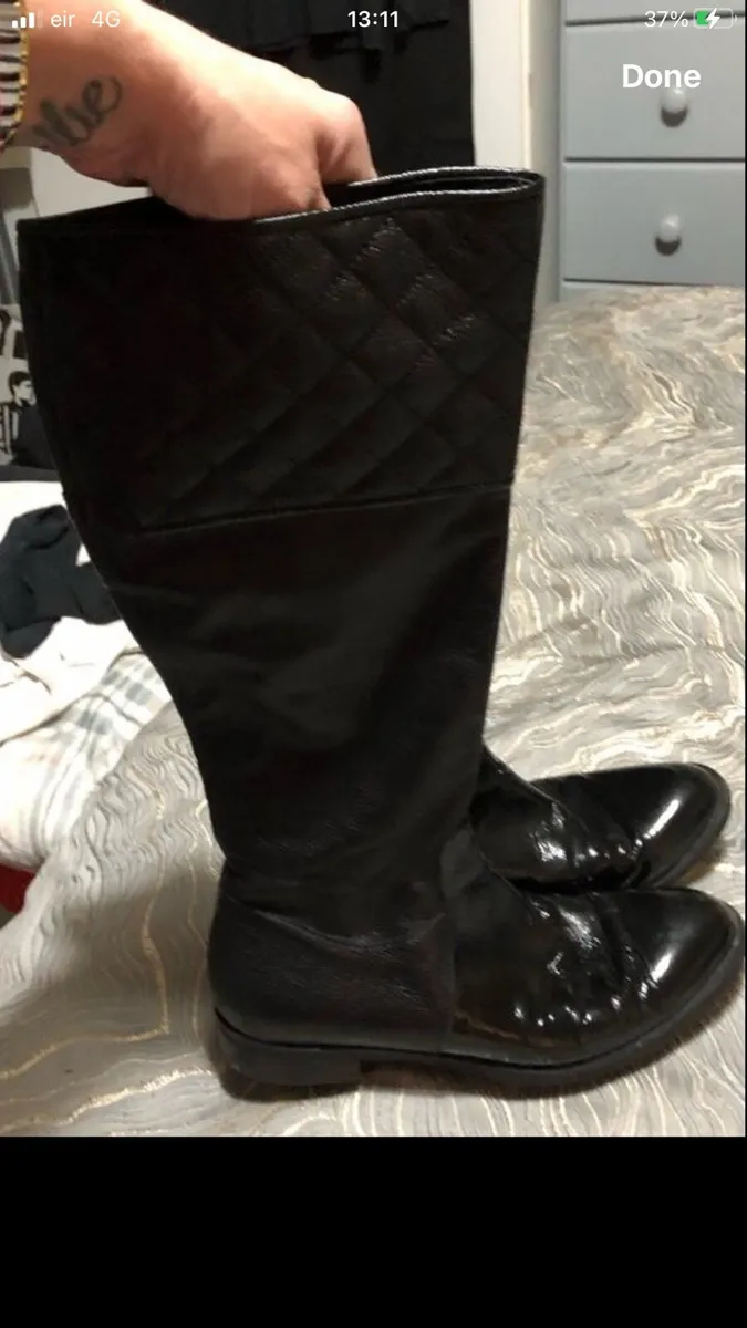 Ladies knee boots size 5.5 €15 - Image 1