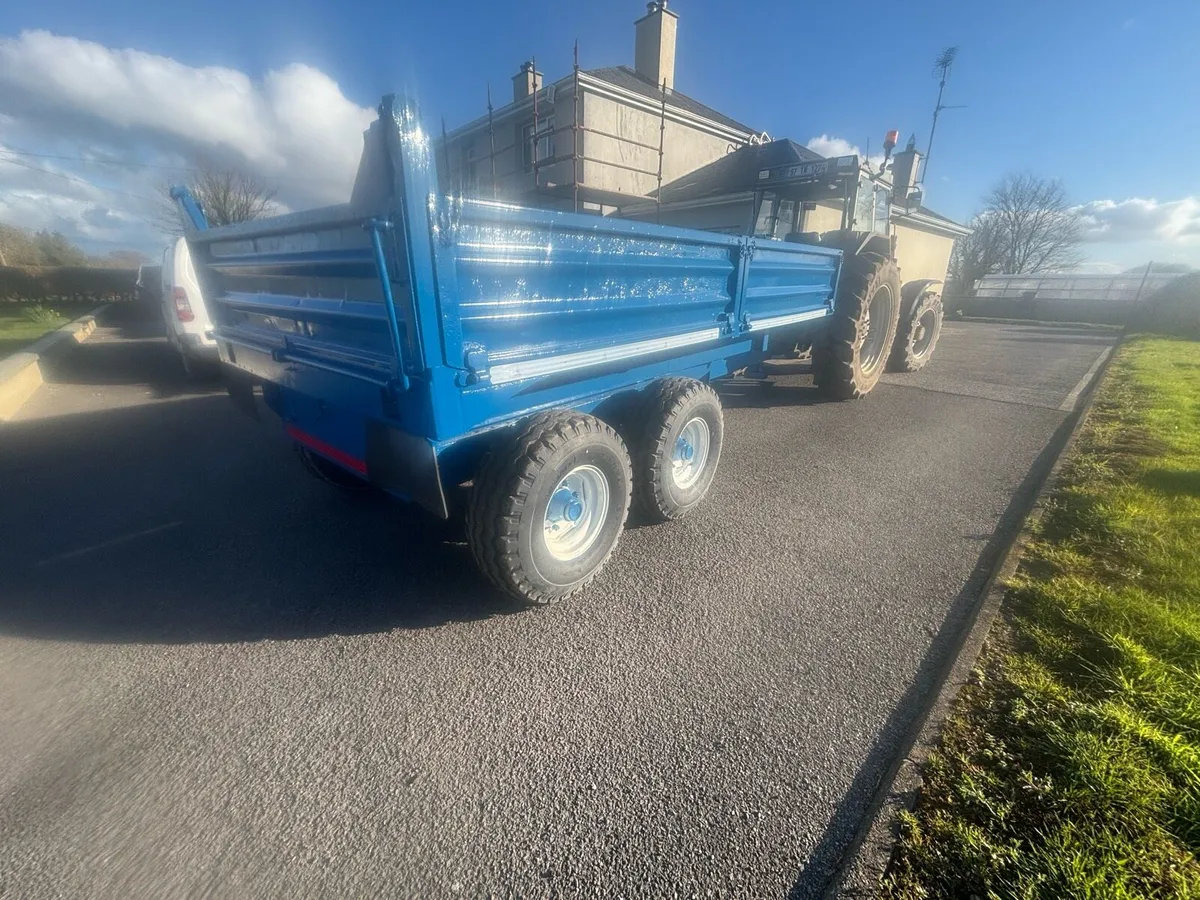 JPM  steel tipping trailer 13 x 7 - Image 4