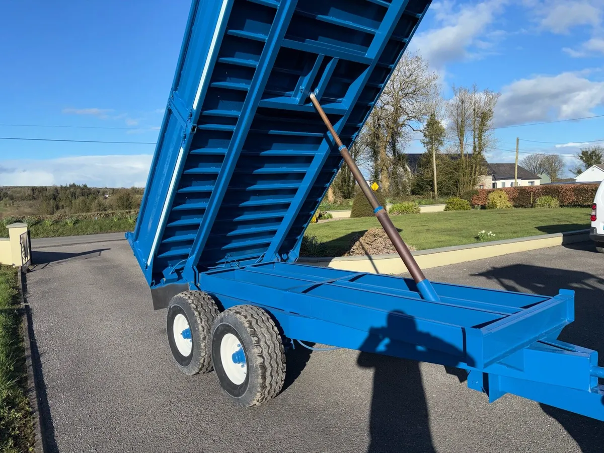 JPM  steel tipping trailer 13 x 7 - Image 1