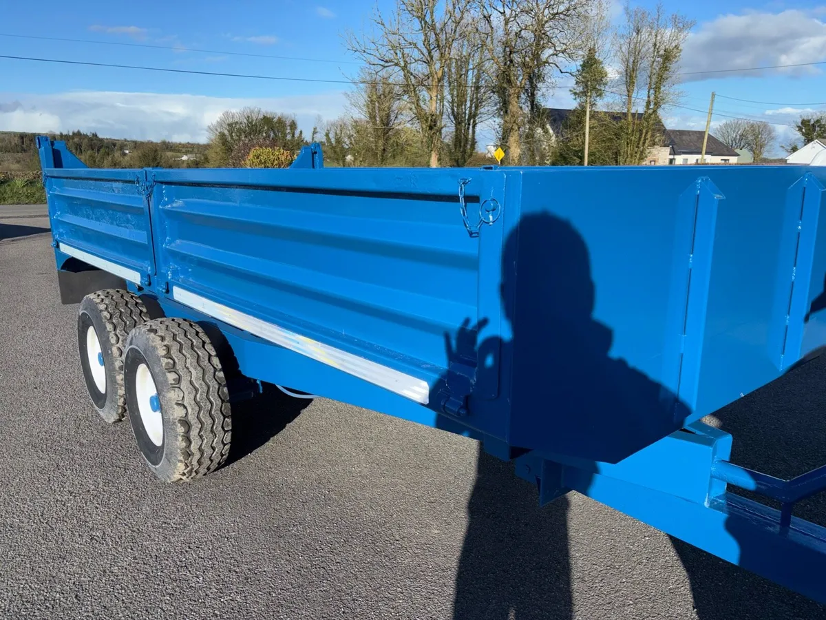 JPM  steel tipping trailer 13 x 7 - Image 2
