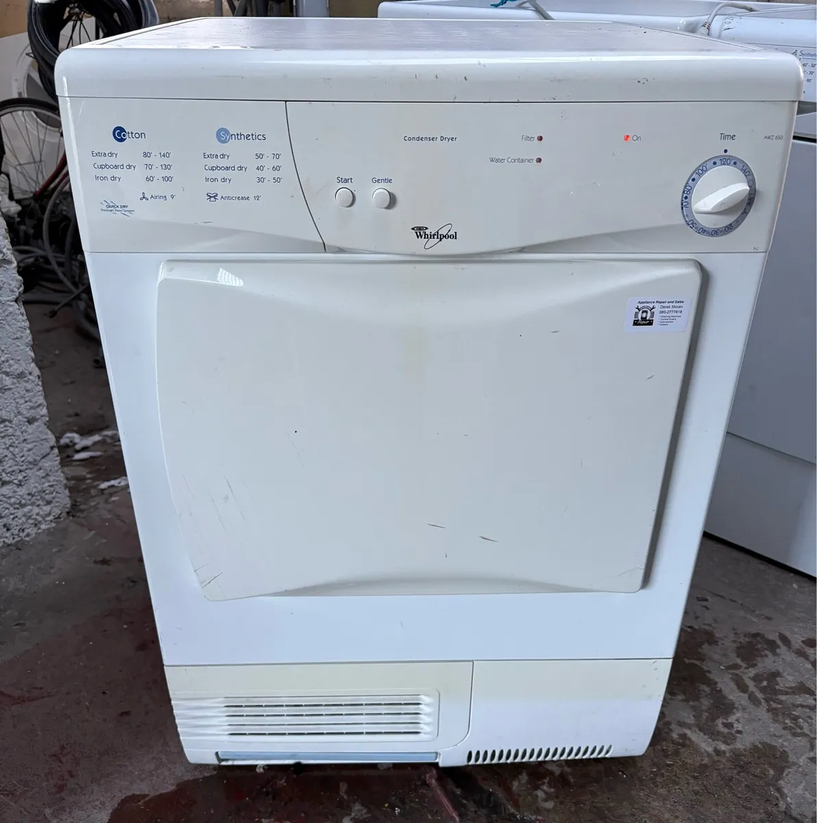 Whirlpool Condenser Dryer