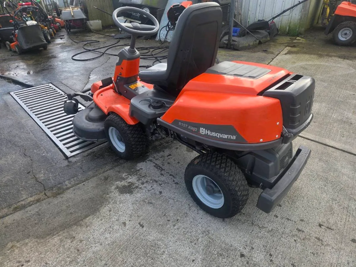 4 wheel drive husquvana lawnmower for sale - Image 3