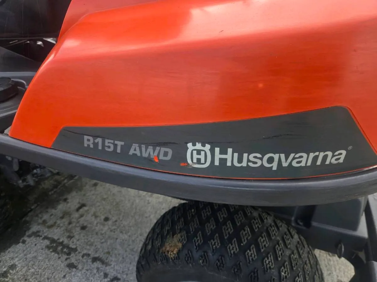 4 wheel drive husquvana lawnmower for sale - Image 4