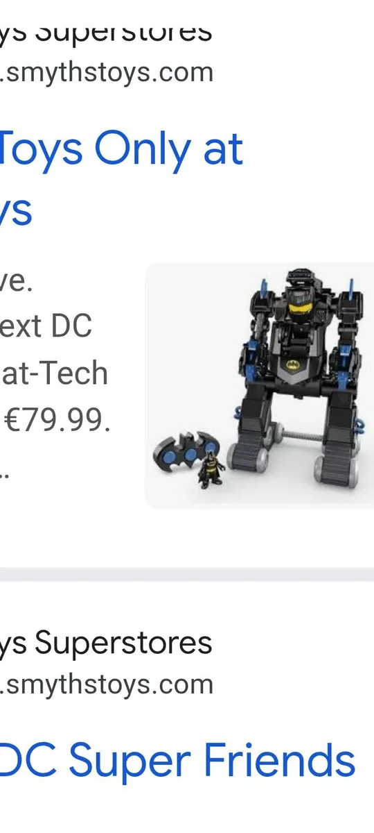 Large batman transformer toy - Image 1