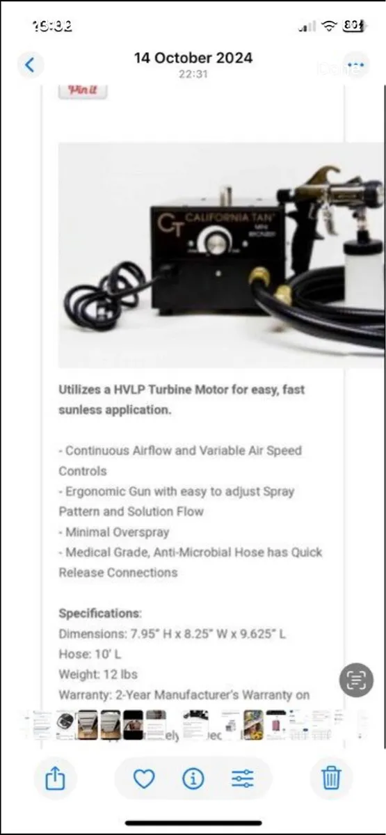 Professional spray tan machine - Image 3