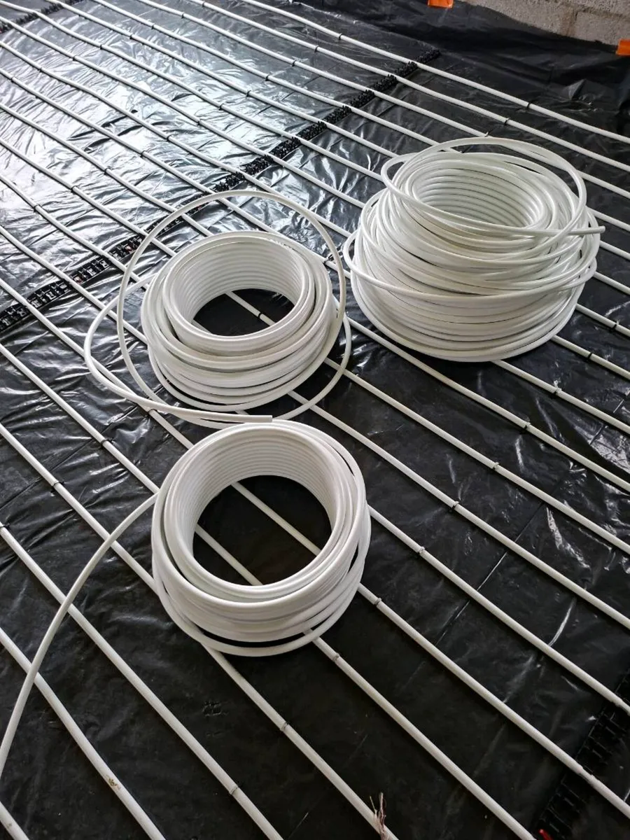 Underfloor heating and Heat recovery Ducting - Image 1