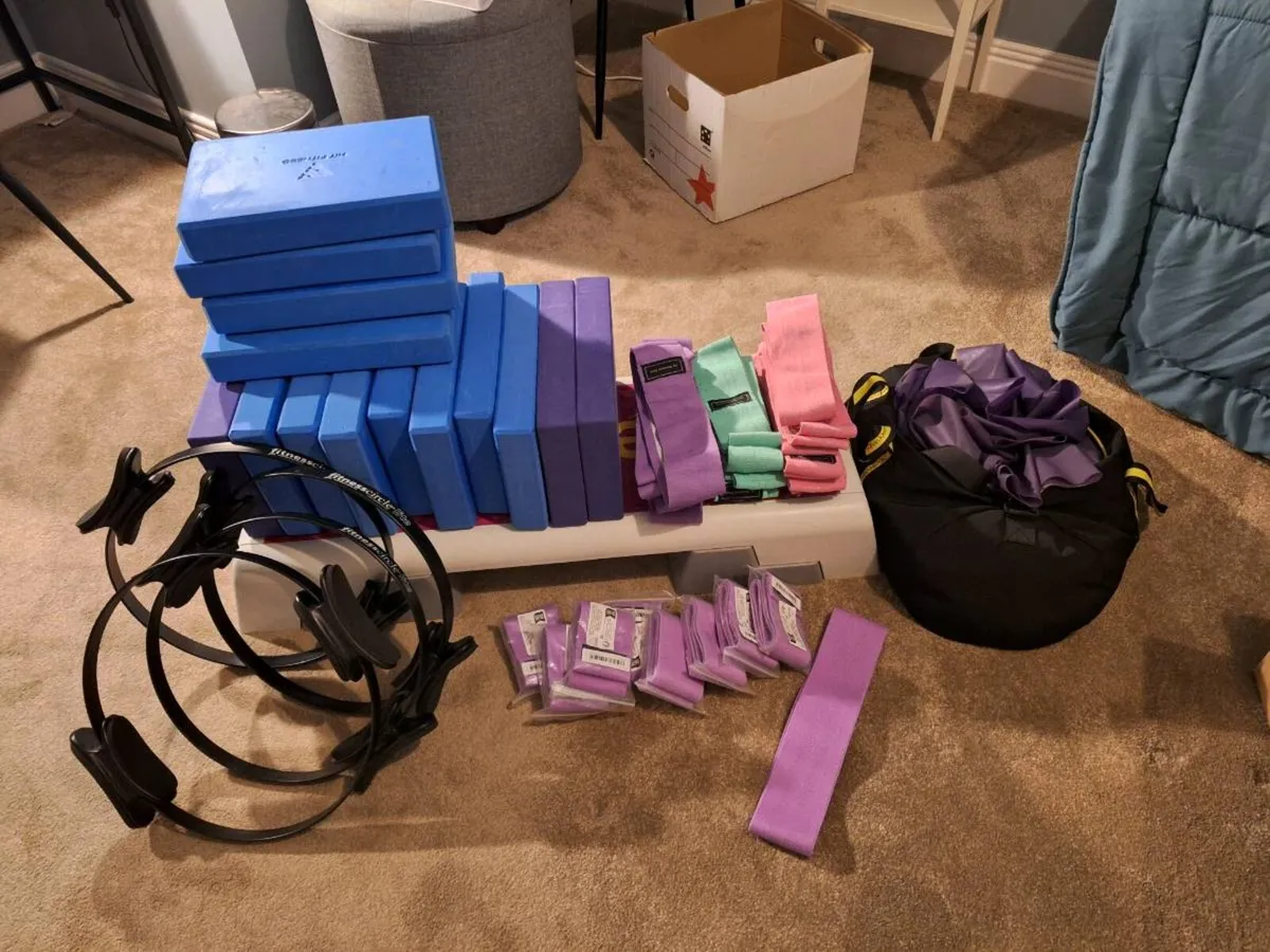 Joblot of Pilates/Fitness Equipment - Image 1