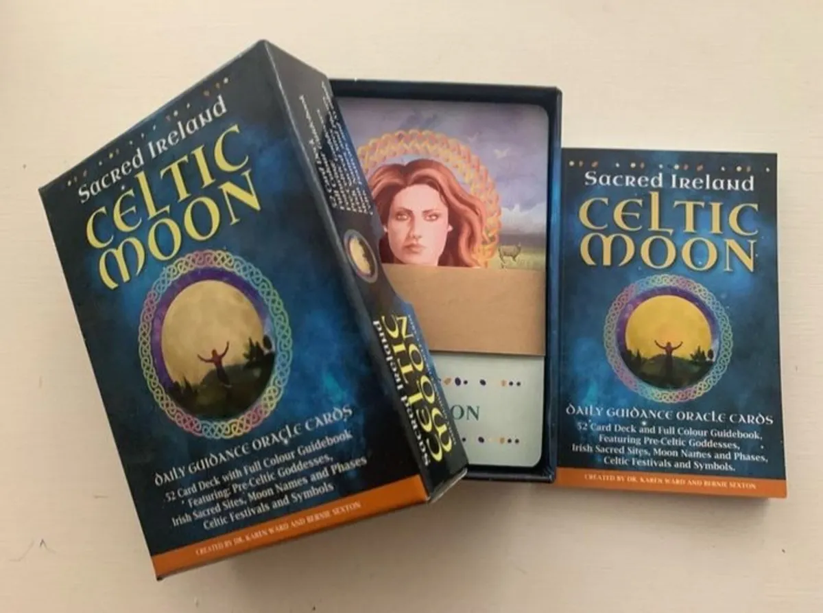 Sacred Ireland Celtic Moon Oracle Card Deck