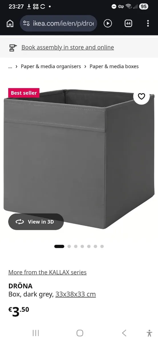 Ikea drona box x 10