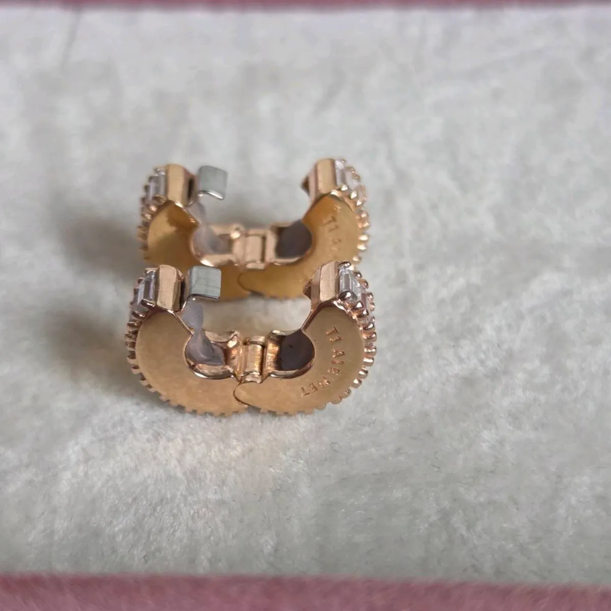 Pandora sparkling Ice cube clips charm x2 - Image 2