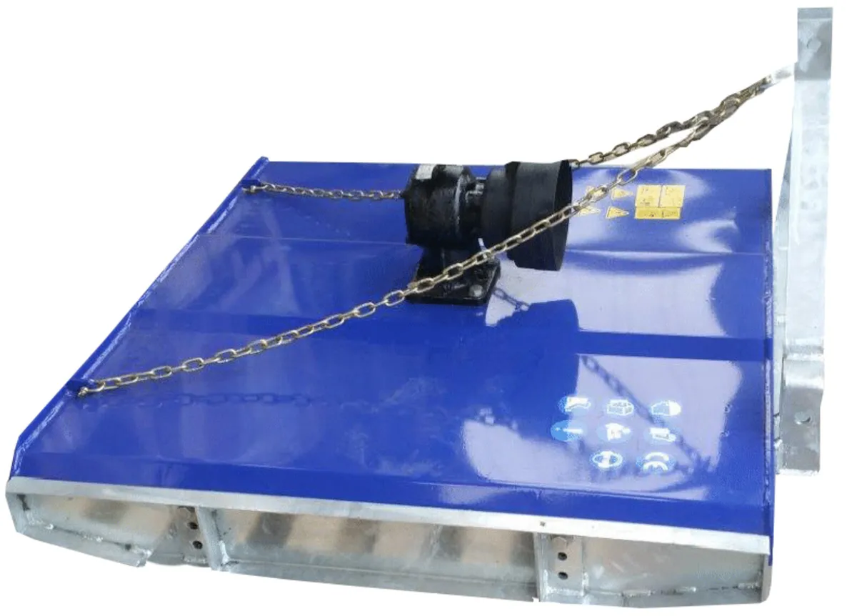 4ft part galvanised/ powder coated grass topper - Image 2