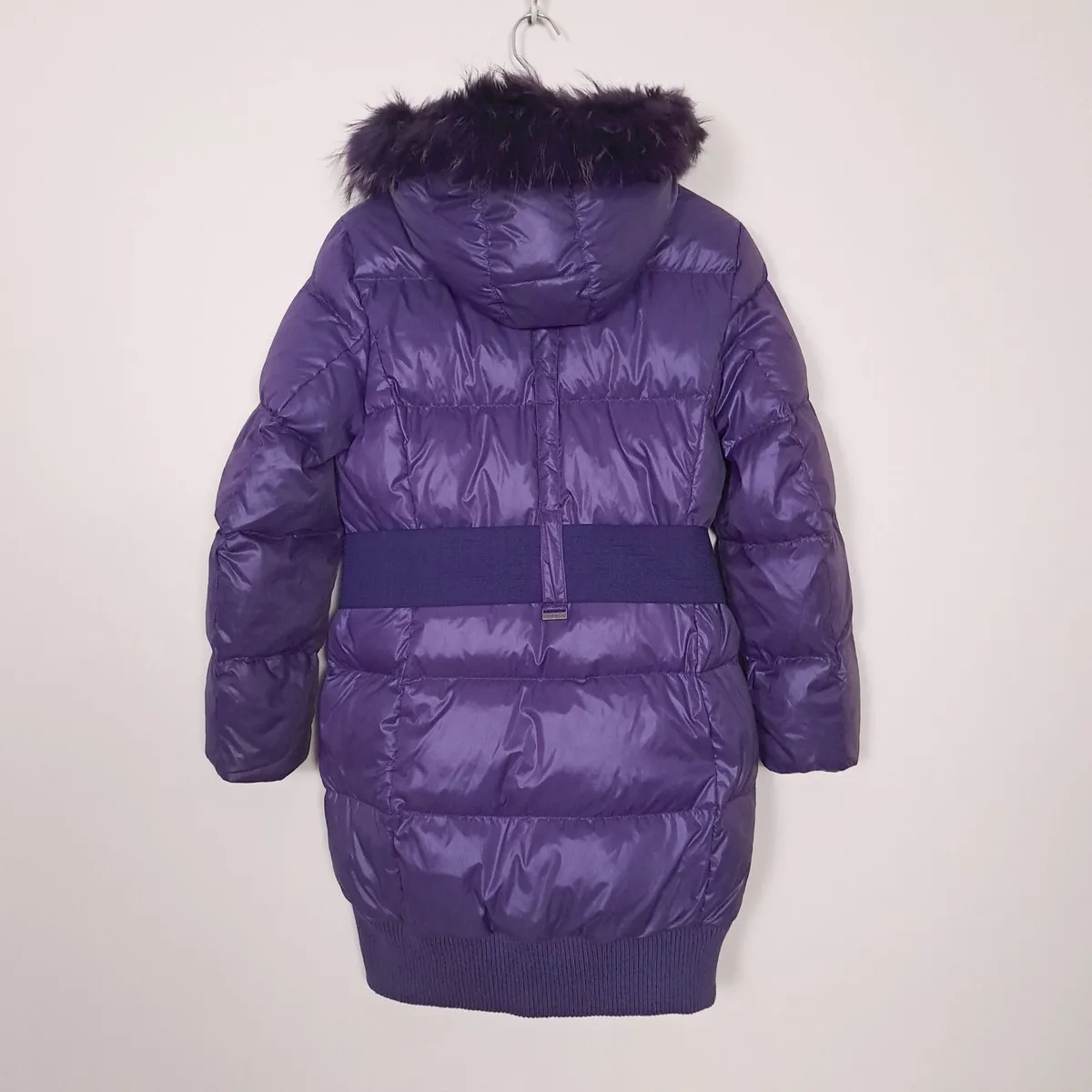 Savage Violet Purple Down Puffer Coat Jacket 8UK - Image 3