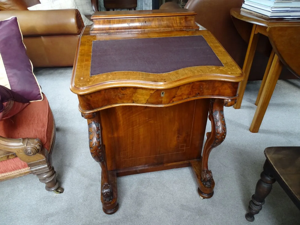 Davenport   Ladies writing desk - Image 1