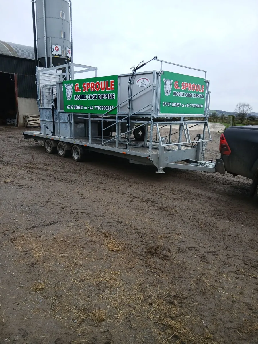 Mobile sheep dipping (cage) - Image 1