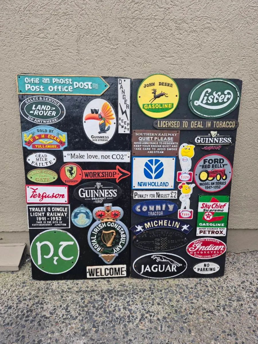 Cast iron sign - Image 2