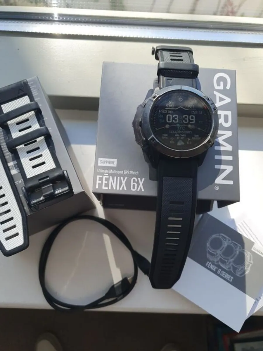Garmin Fenix 6x Sapphire - Image 1