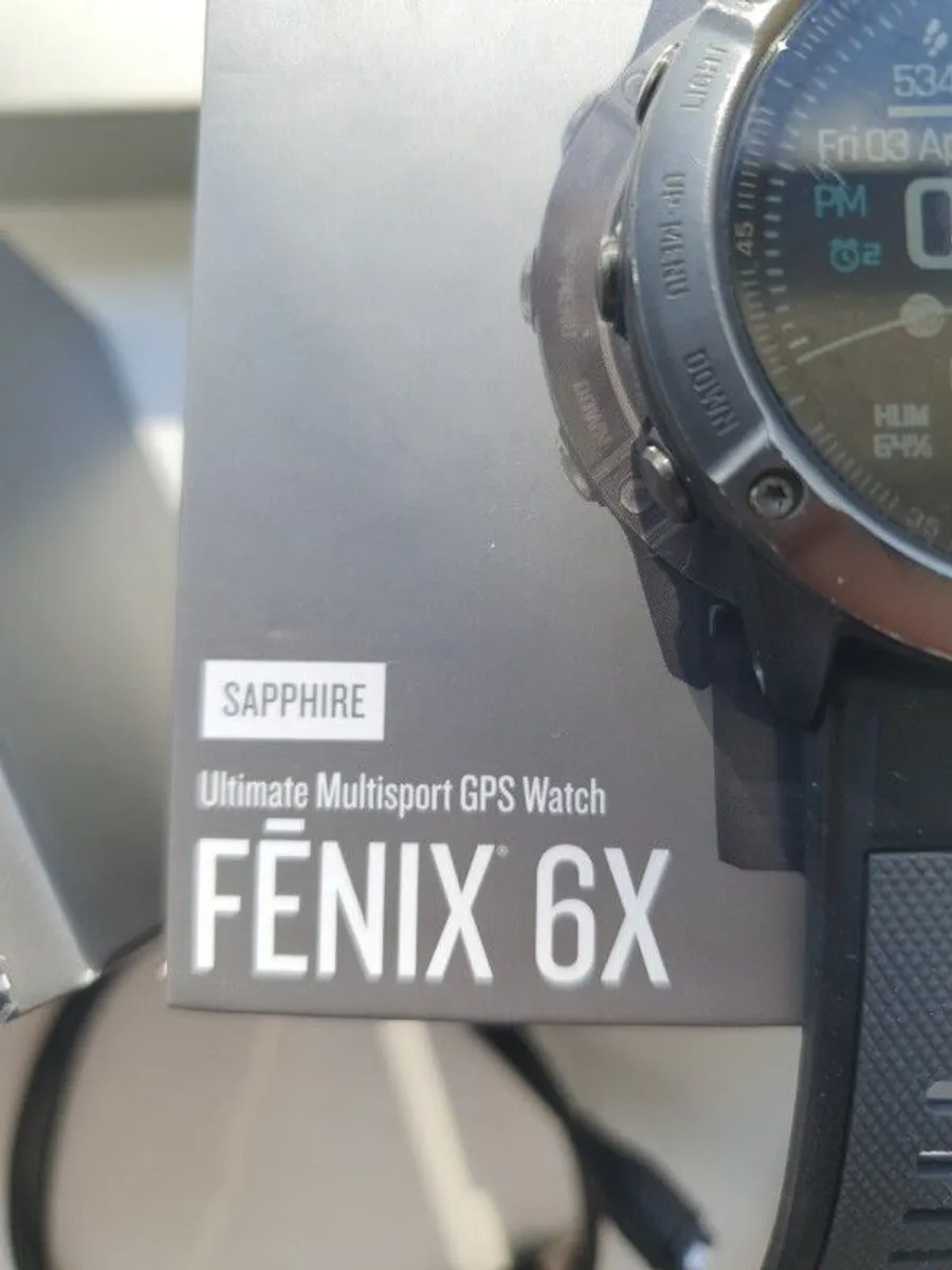 Garmin Fenix 6x Sapphire - Image 2