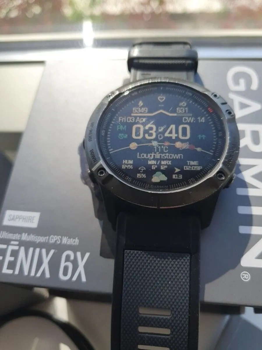 Garmin Fenix 6x Sapphire - Image 3
