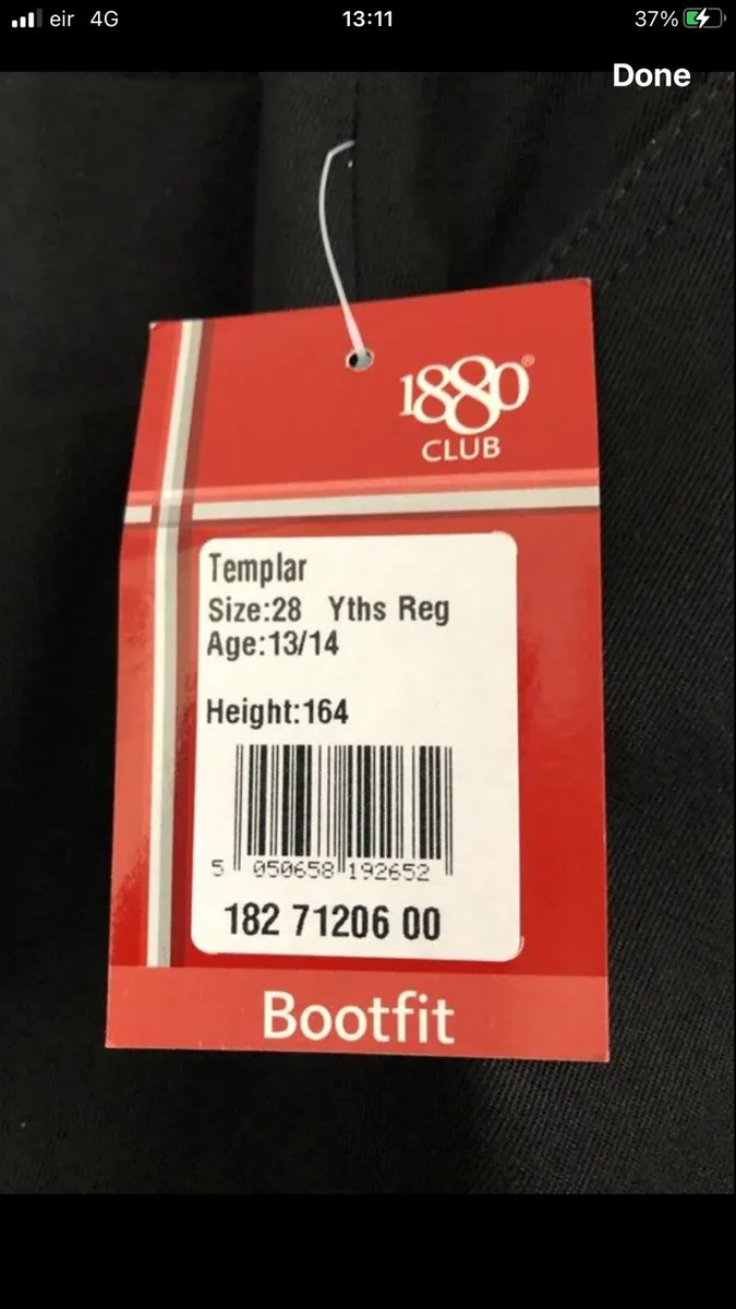 Boys BNWT trousers age 13/14 €10 - Image 3