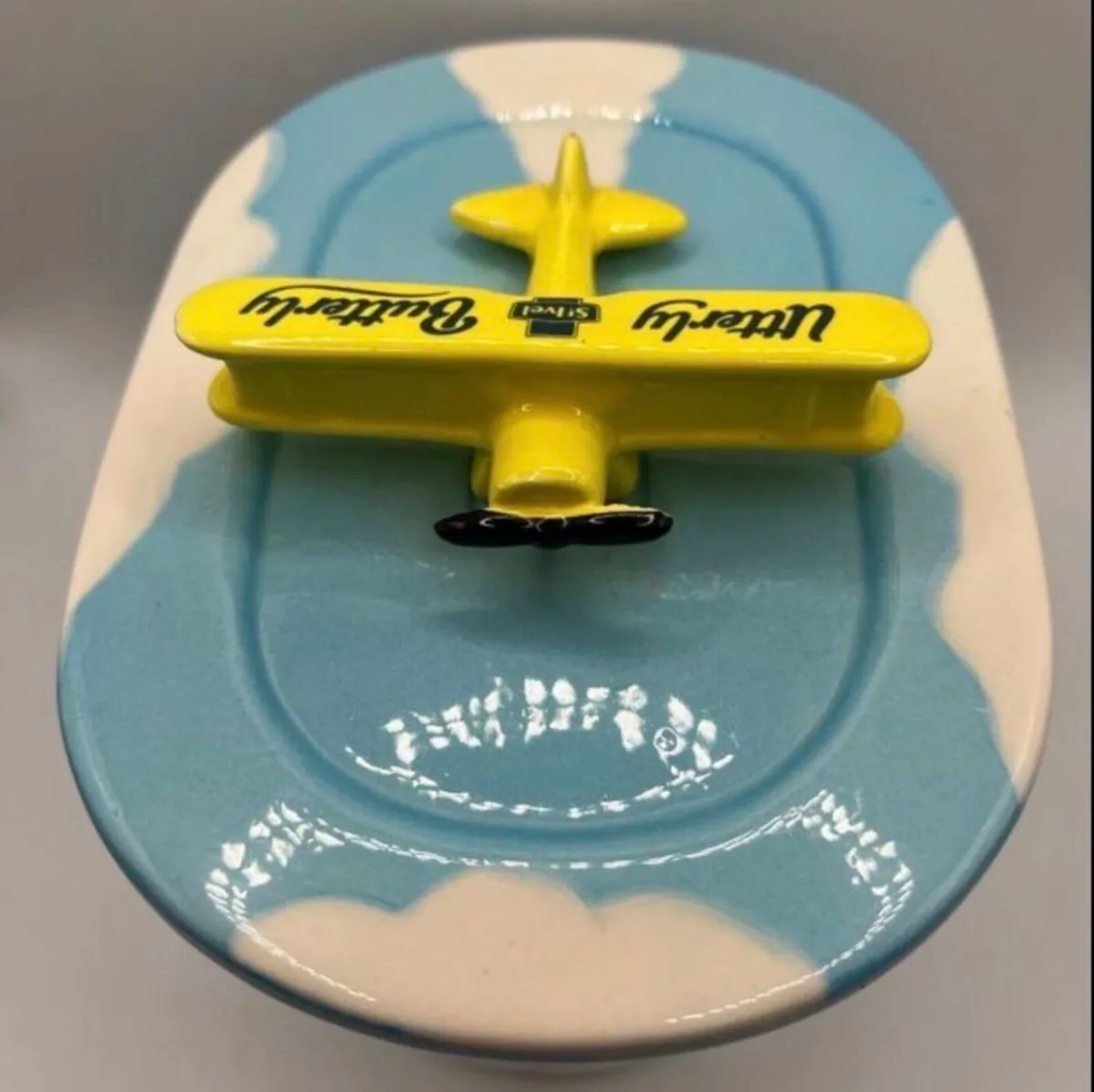 Vintage Advertising butter dish - Image 1