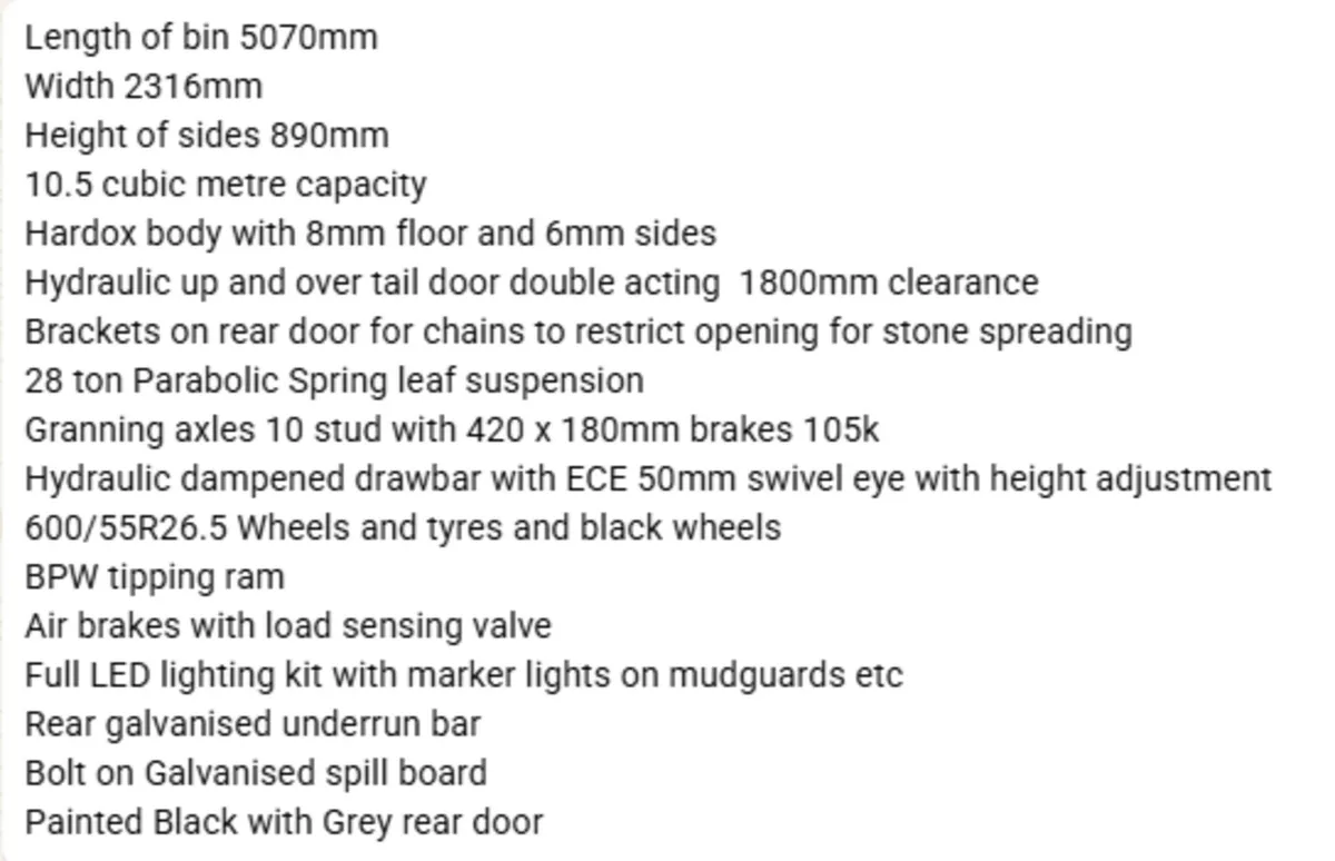 Dump Trailer - Image 2