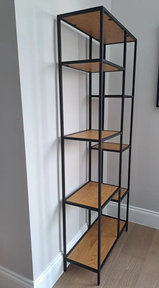 7 shelf Bookcase Shelving Unit - Image 2