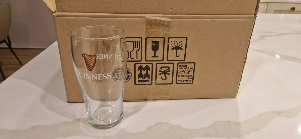 Brand New Guinness Tulip Glasses x24 - Image 2